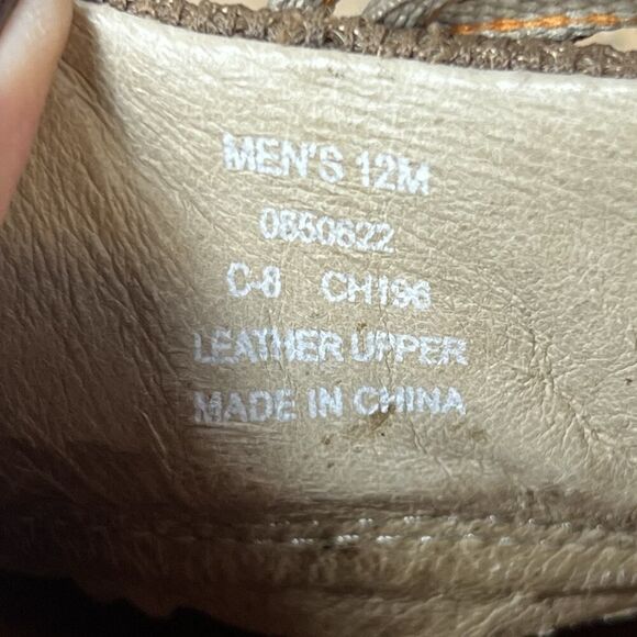 Sperry Boat Shoes Mens Sz 12 M 2-Eye Tan Leather Comfort Walking Driving Slip On main image 11